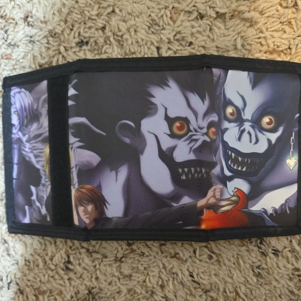 New death note anime manga leather wallet